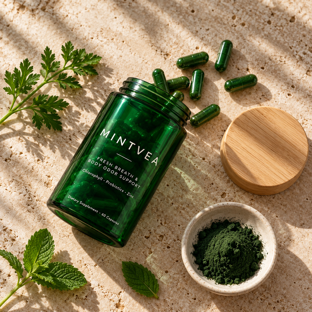 Mintvea Fresh Breath & Body Odor Support
