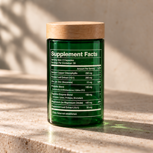 Mintvea Fresh Breath & Body Odor Support